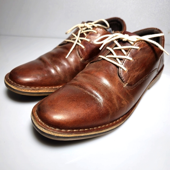 Steve Madden Brown Harpoon Oxford Wood Men's Size 12 - Picture 10 of 16
